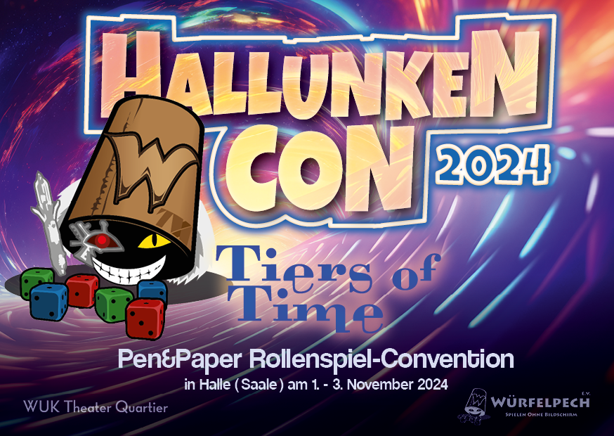 Mehr über den Artikel erfahren HallunkenCon 2024 – Tiers of Time