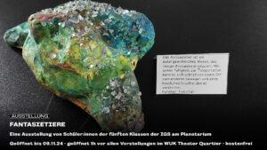 Mehr über den Artikel erfahren Ausstellung: Fantasietiere der 5. Klasse der IGS am Planetarium