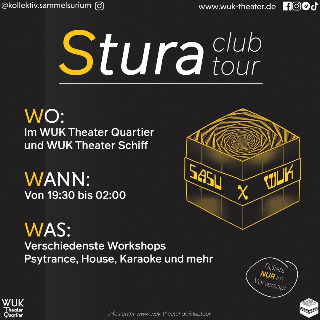 Mehr über den Artikel erfahren StuRa Clubtour 2024