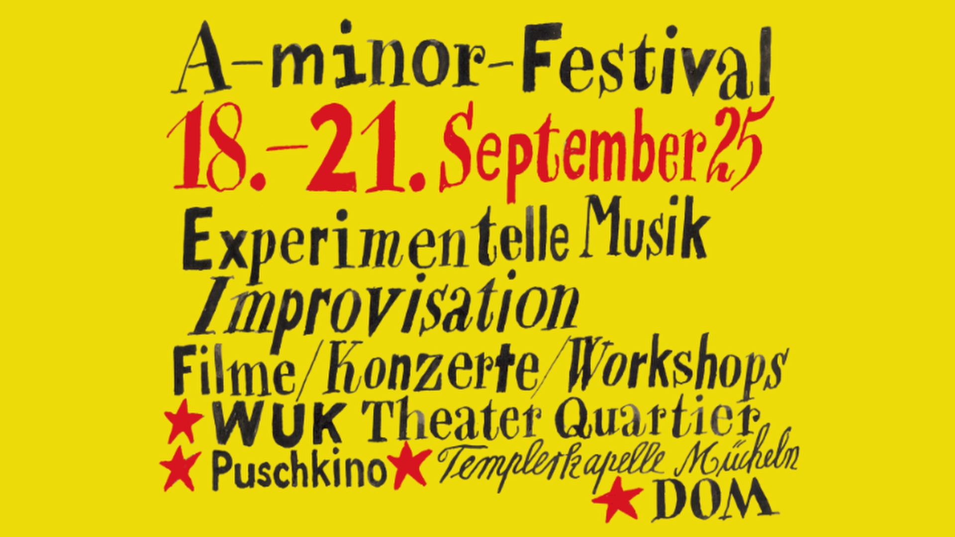 Mehr über den Artikel erfahren A-MINOR-FESTIVAL FÜR JAZZ UND IMPROVISATION | #paradiese